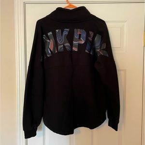 VS Pink Quarter Zip Sweatshirt